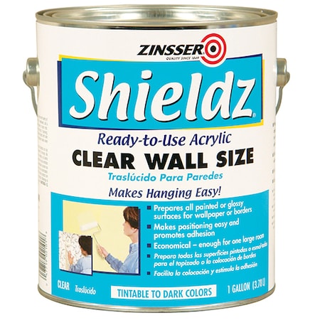 Zinsser Clear Acrylic Wall Size, Wall Primer, 1gal 2101